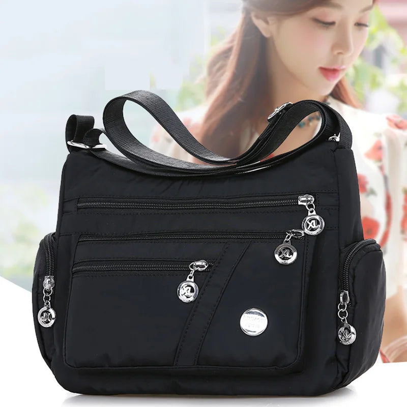 Sac a Main Femme Nylon Oxford Impermeable Grande Capacite Voyage | MDN Store 25
