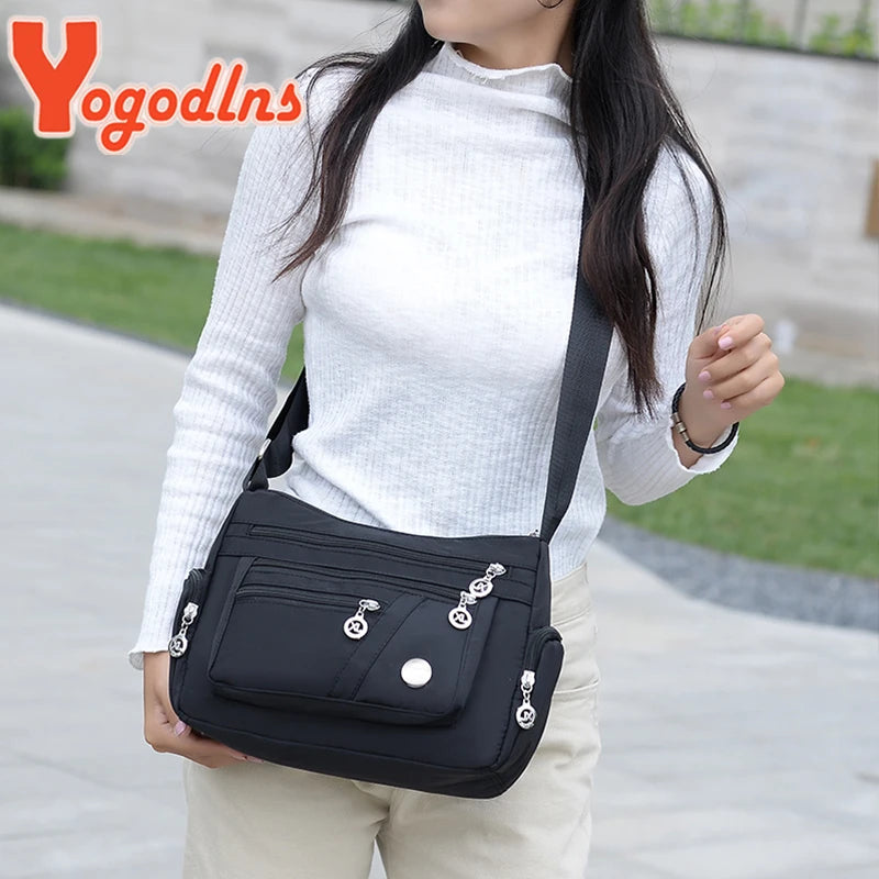 Sac a Main Femme Nylon Oxford Impermeable Grande Capacite Voyage | MDN Store 25