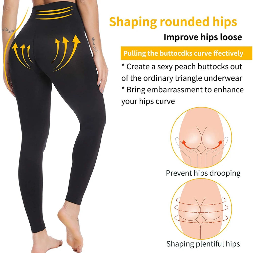 Legging Gainant Femme Taille Haute - Sculptant Push Up Contrôle Ventre | MDN Store