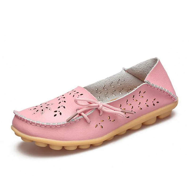 Ballerines Cuir Véritable Confort Femme | MDN