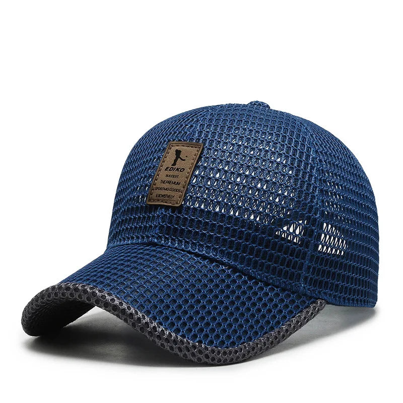 Casquette Baseball Maille Respirante Snapback Femme Reglable Ete | MDN Store 25