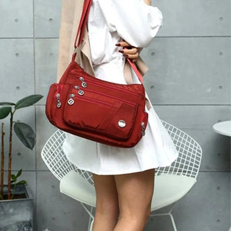 Sac a Main Femme Nylon Oxford Impermeable Grande Capacite Voyage | MDN Store 25