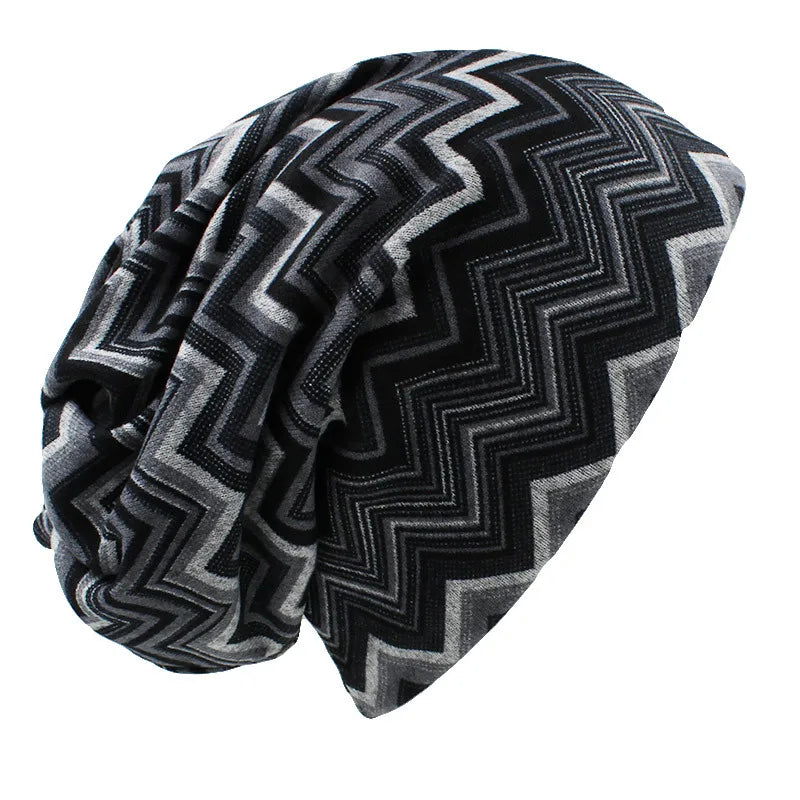 Bonnet Plaid Contrasté Mixte | MDN Store