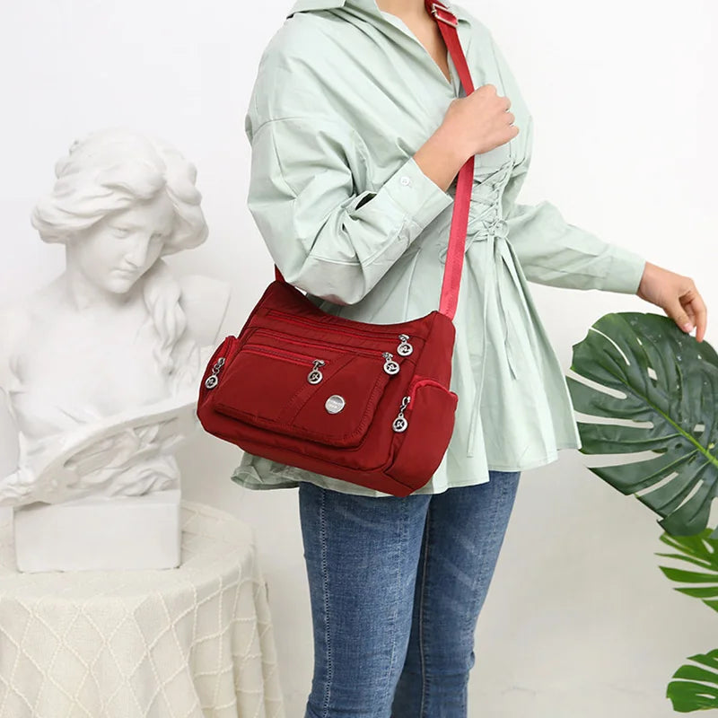 Sac a Main Femme Nylon Oxford Impermeable Grande Capacite Voyage | MDN Store 25