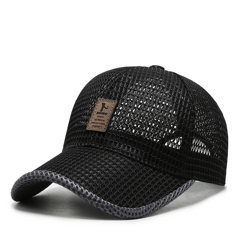 Casquette Baseball Maille Respirante Snapback Femme Reglable Ete | MDN Store 25