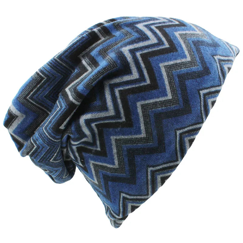 Bonnet Plaid Mixte Automne Hiver - Design Contrasté | MDN