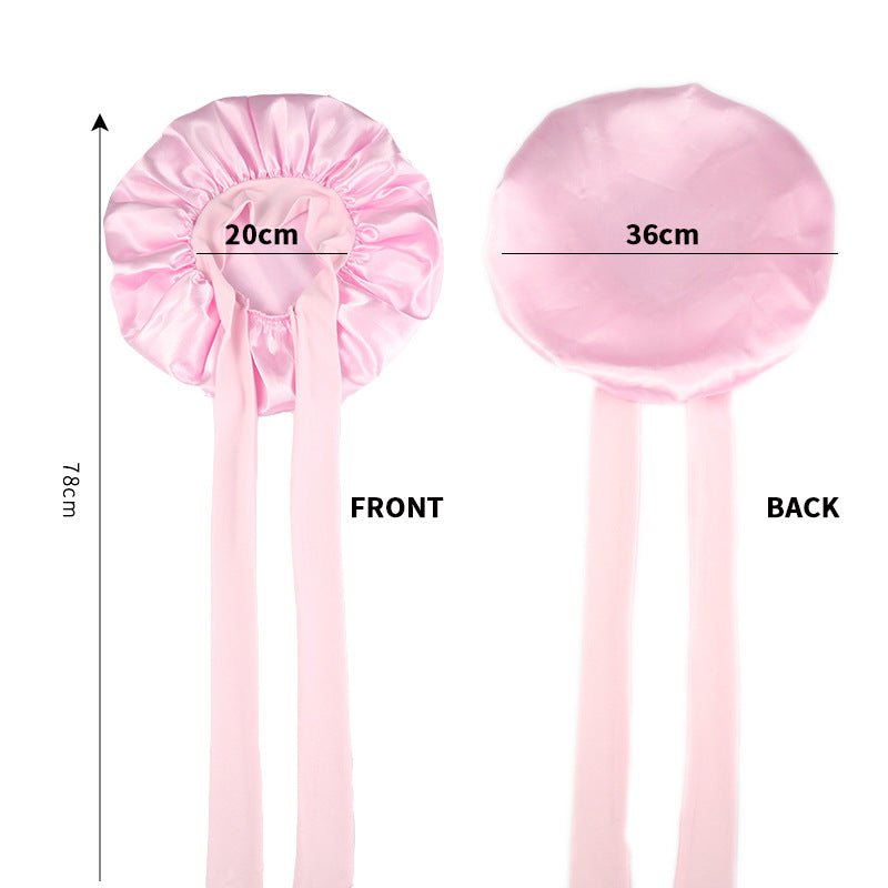Bonnet Nuit Satin Douche Femme | MDN Store