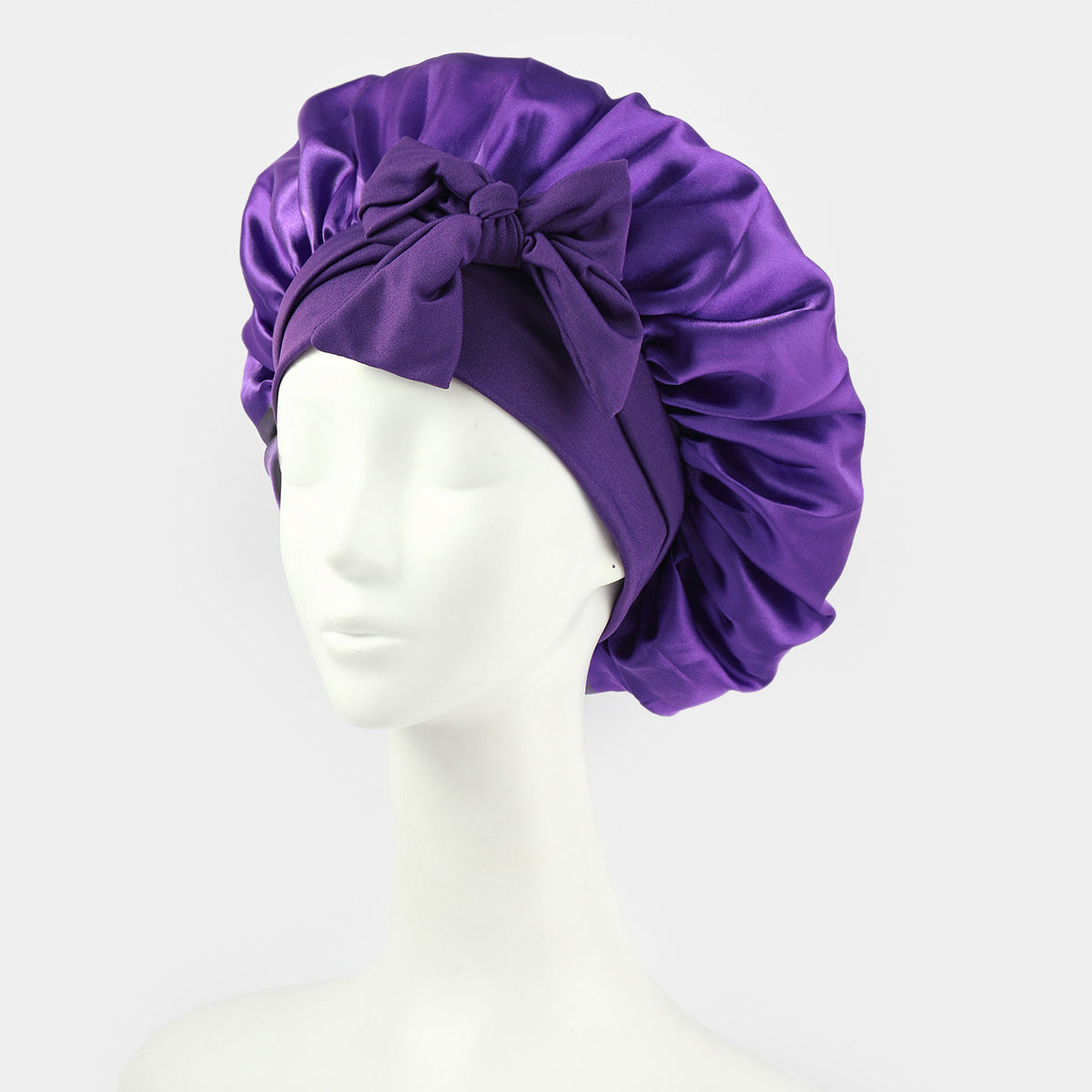 Bonnet de Nuit Satin Femme - Protection Cheveux Douche Sommeil | MDN