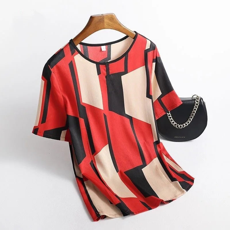 Blouse Fleurie Femme Manches Chauve-Souris Grande Taille | MDN Store 25