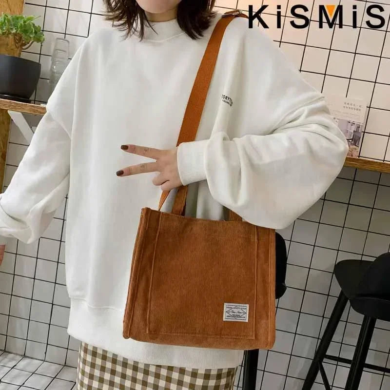 Mode Corduroy Sac à bandoulière Femme | MDN Store