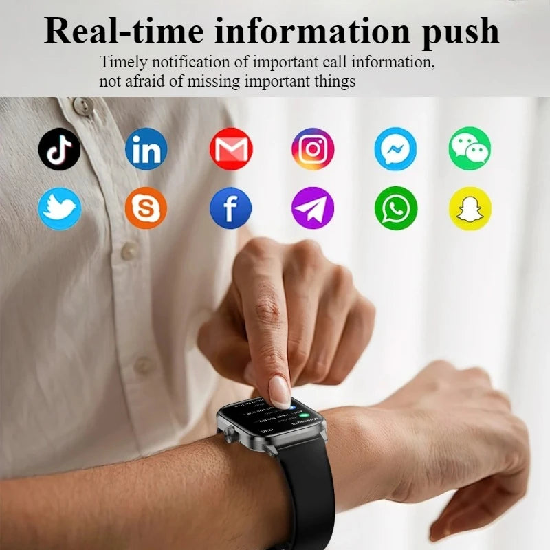 Montre Connectée Ultra-Fine 1.99" Appels Bluetooth GPS | MDN Store