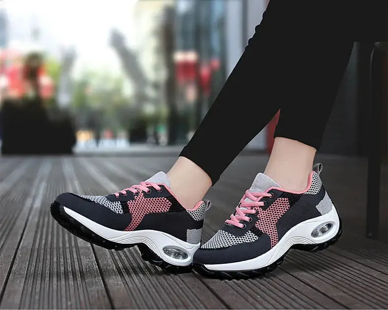 Baskets Mesh Compensées Femme | MDN Store