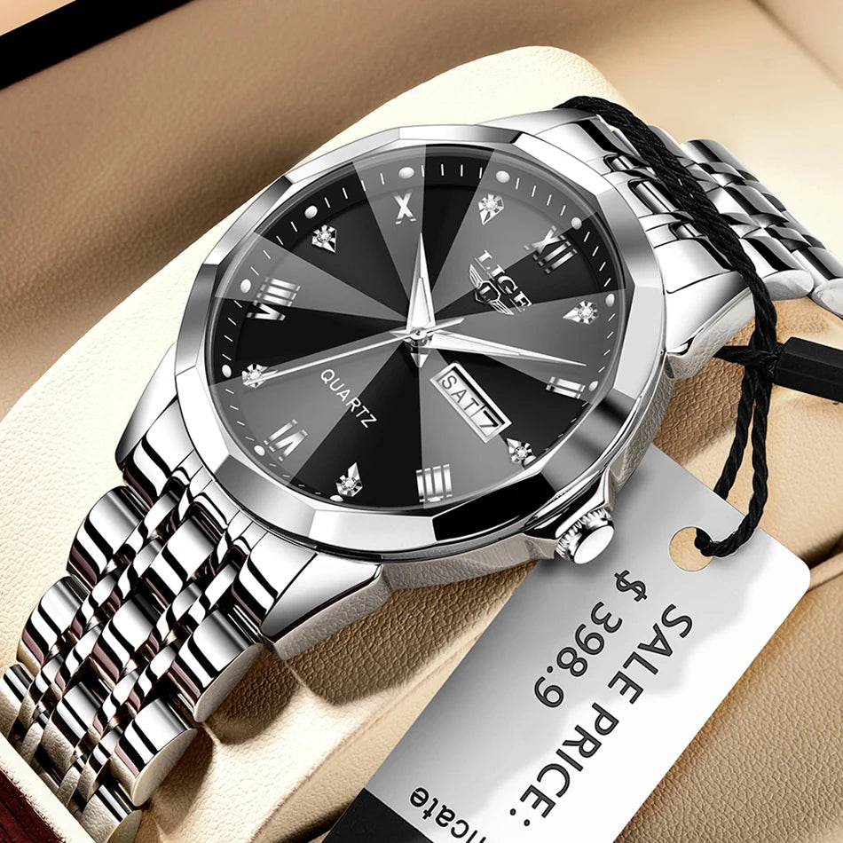 Montre Femme LIGE Quartz Acier Inoxydable | MDN Store