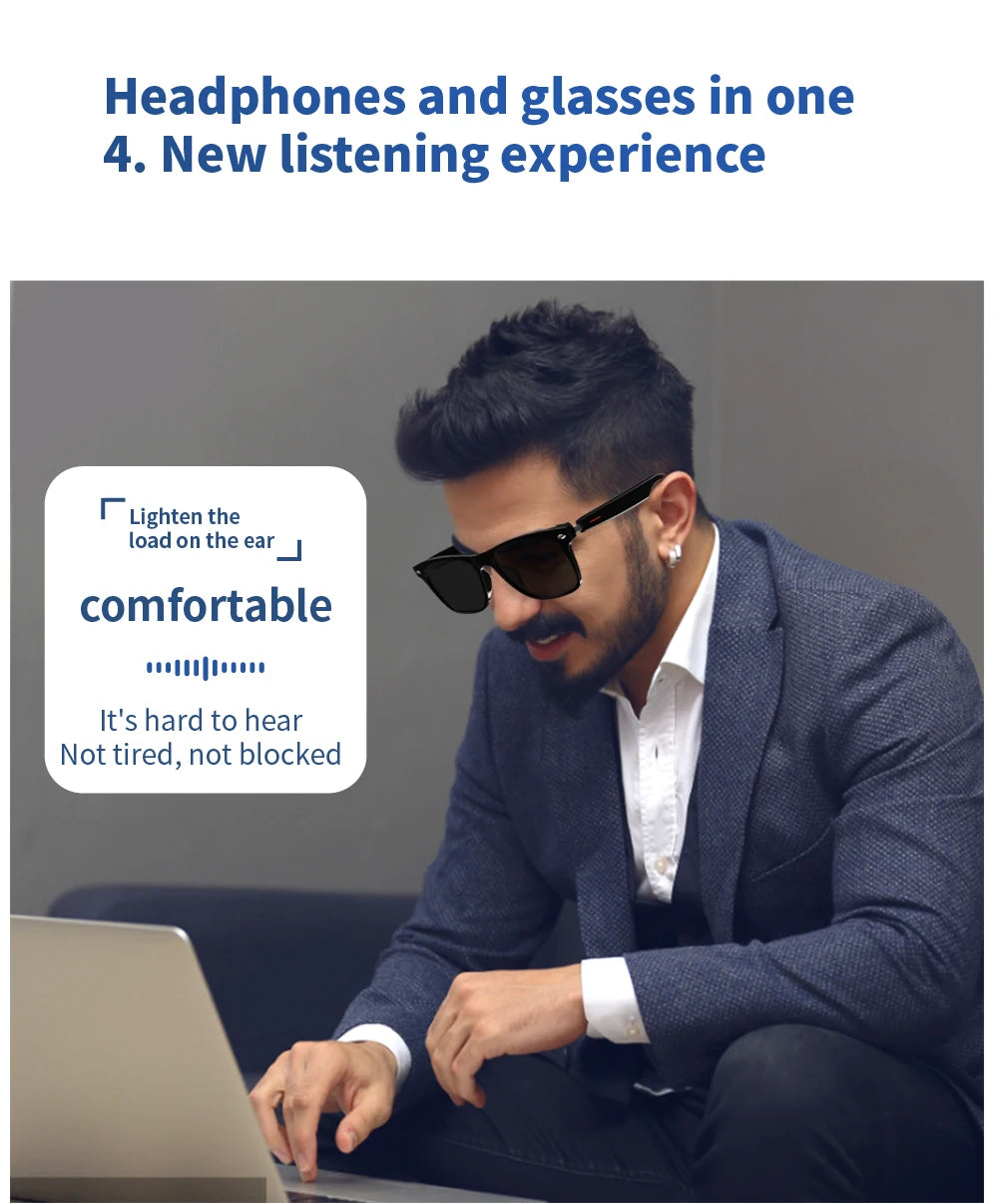 Lunettes Connectées Bluetooth Audio Sport | MDN