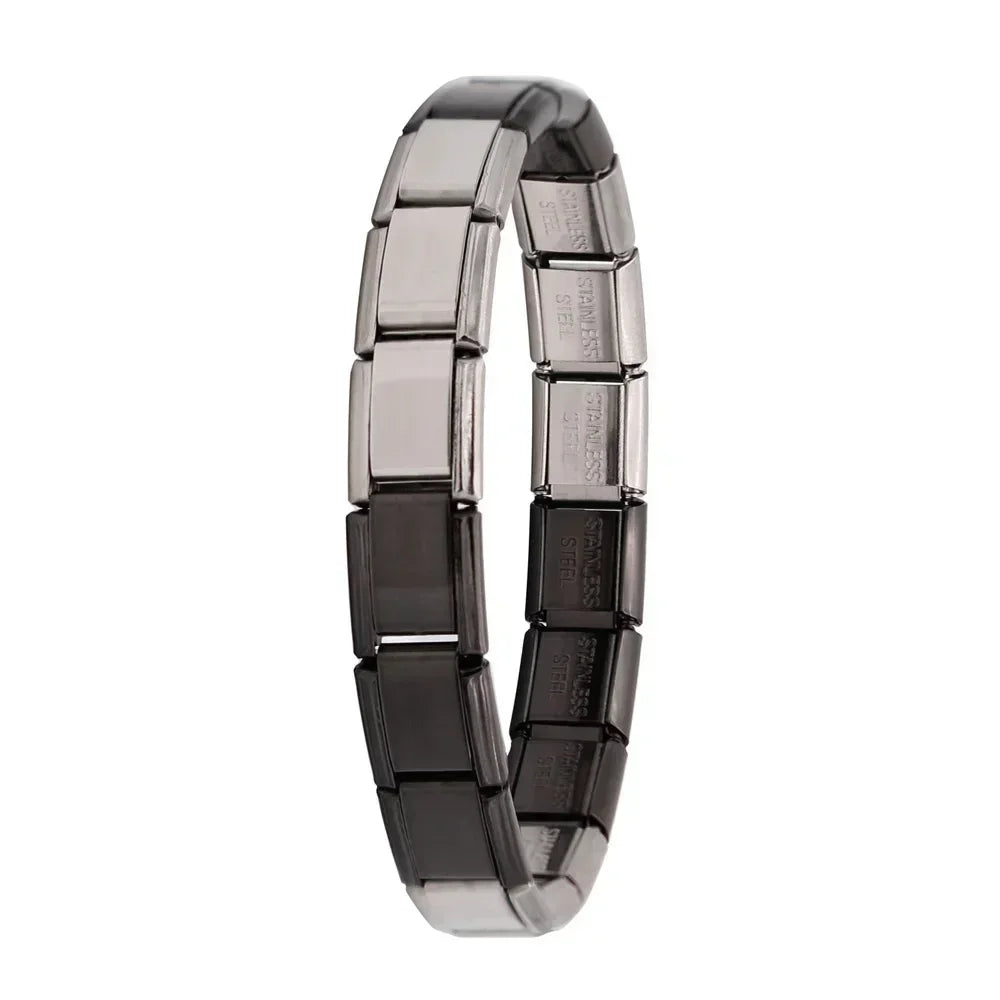 Bracelet Femme Elastique Charme Acier Inoxydable 9mm | MDN Store