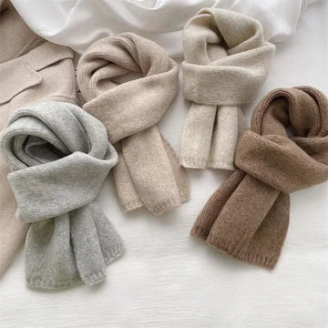 Écharpe femme unie en mélange de coton | MDN Store 25