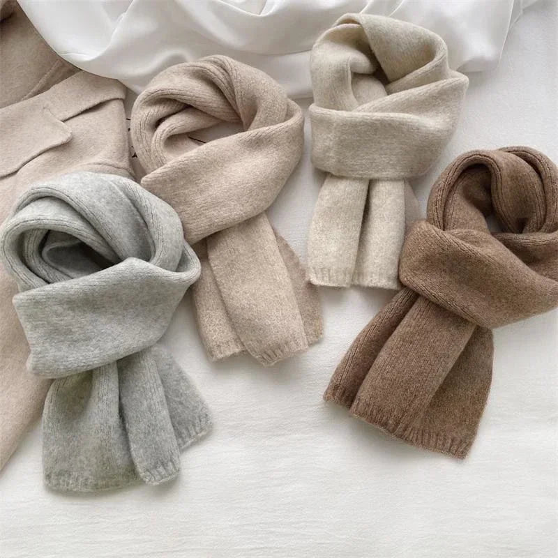 Écharpe femme unie en mélange de coton | MDN Store 25