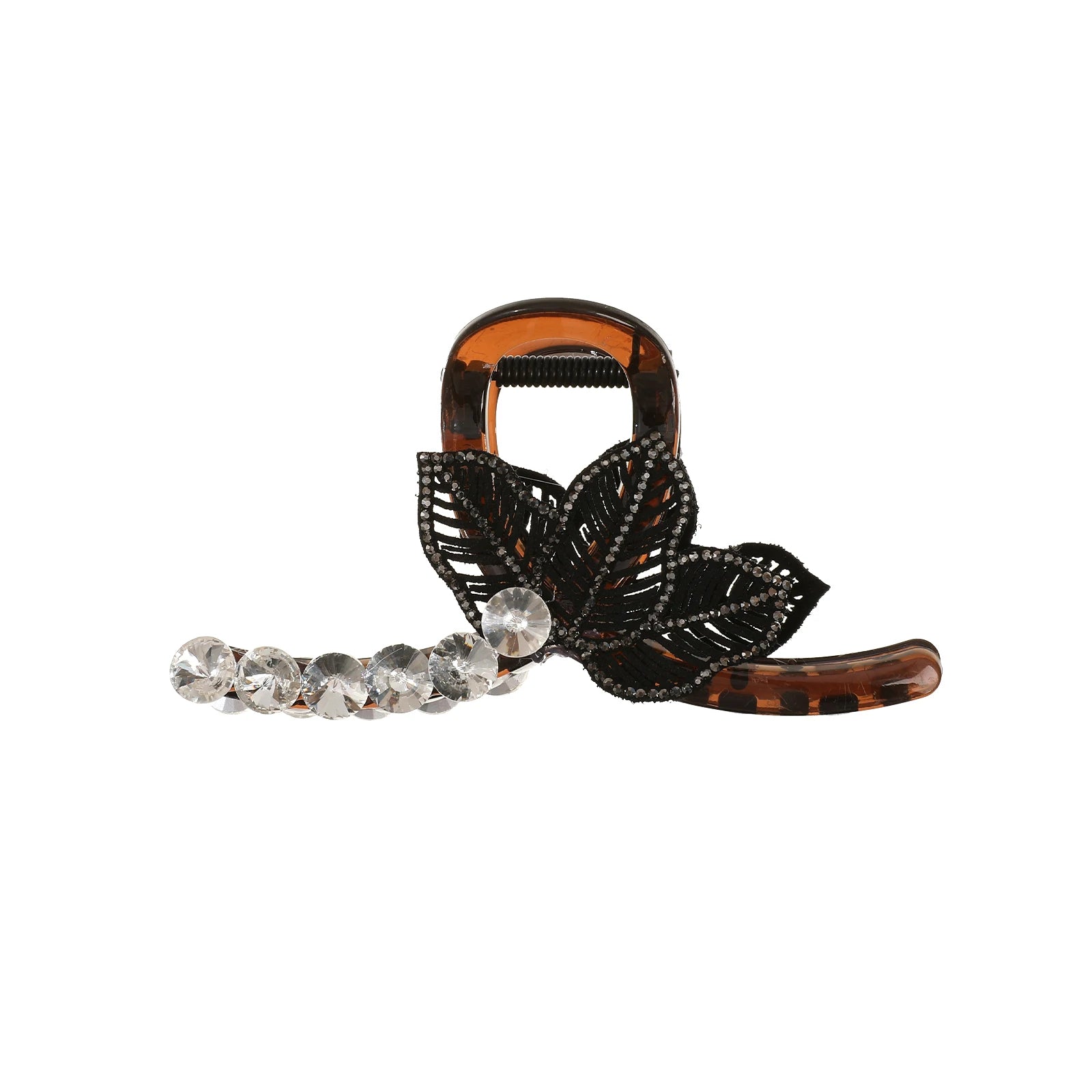 Pince Cheveux Fleur Strass Élégante - Barrette Crabe Mode Femme | MDN Store