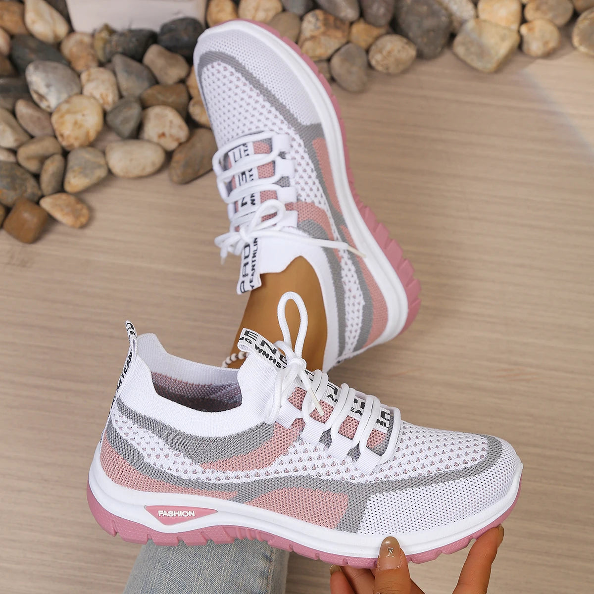 Baskets Bicolores Décontractées Femme Été | MDN Store 25