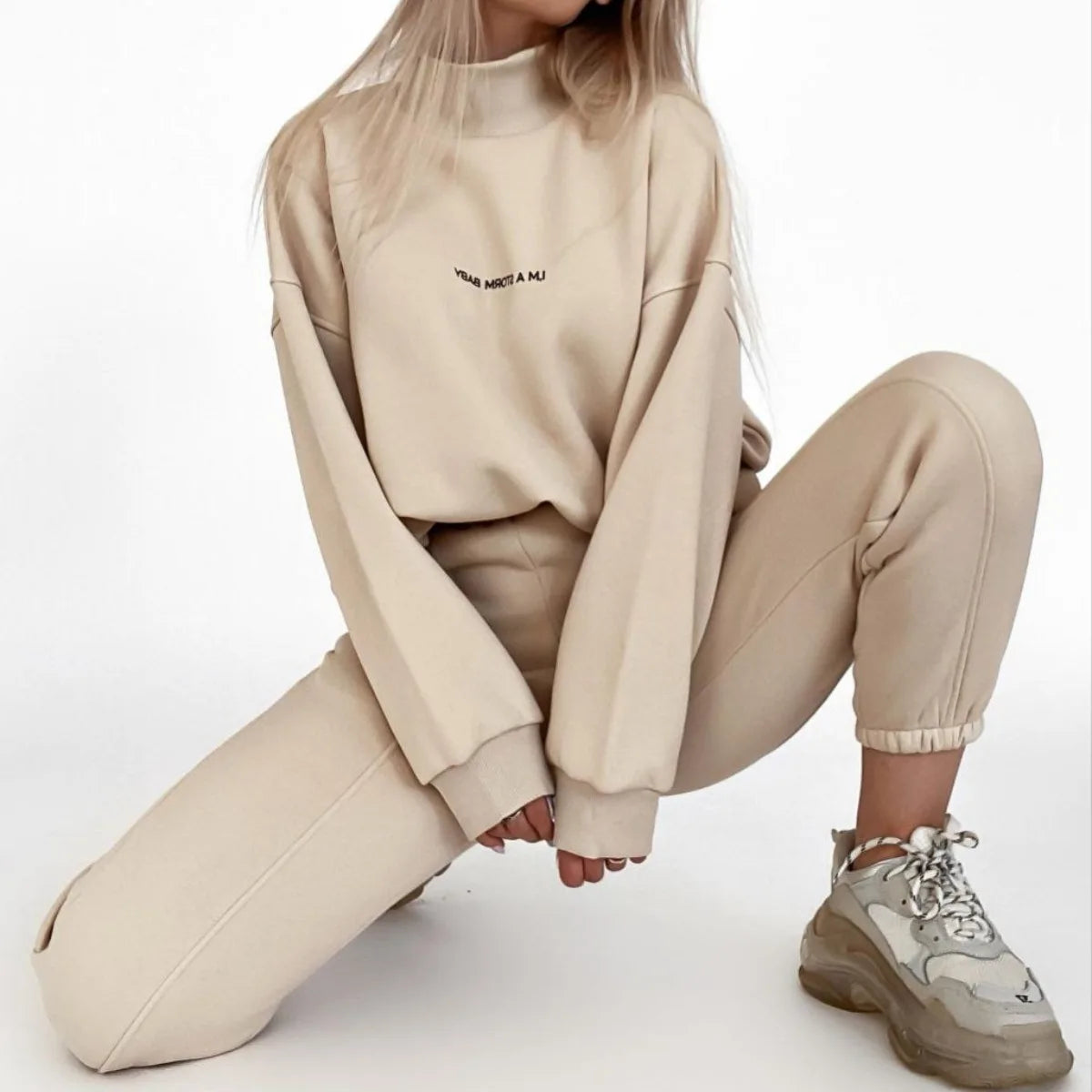 Ensemble Sweat Capuche Femme Imprimé Sport | MDN Store