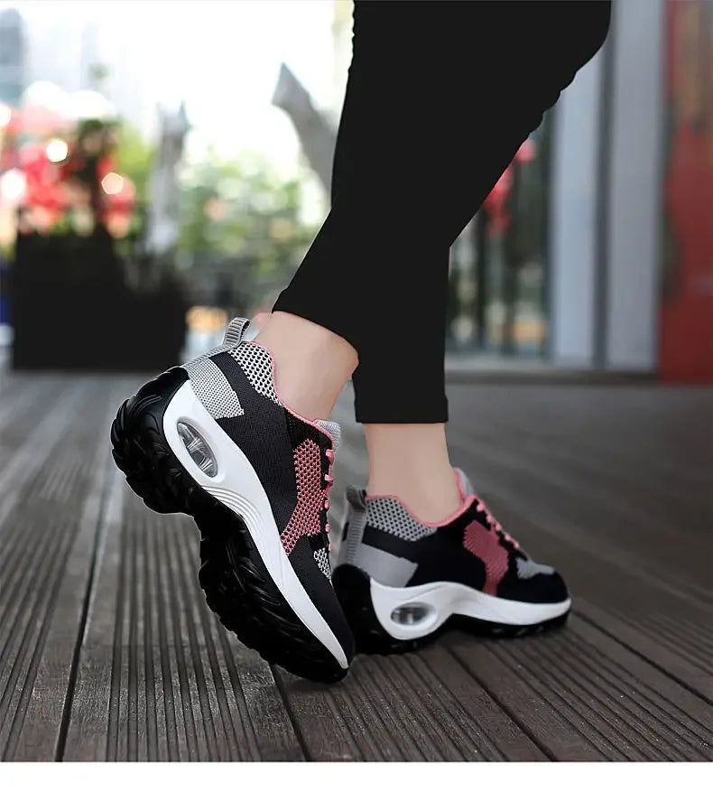 Baskets Mesh Compensées Femme | MDN Store