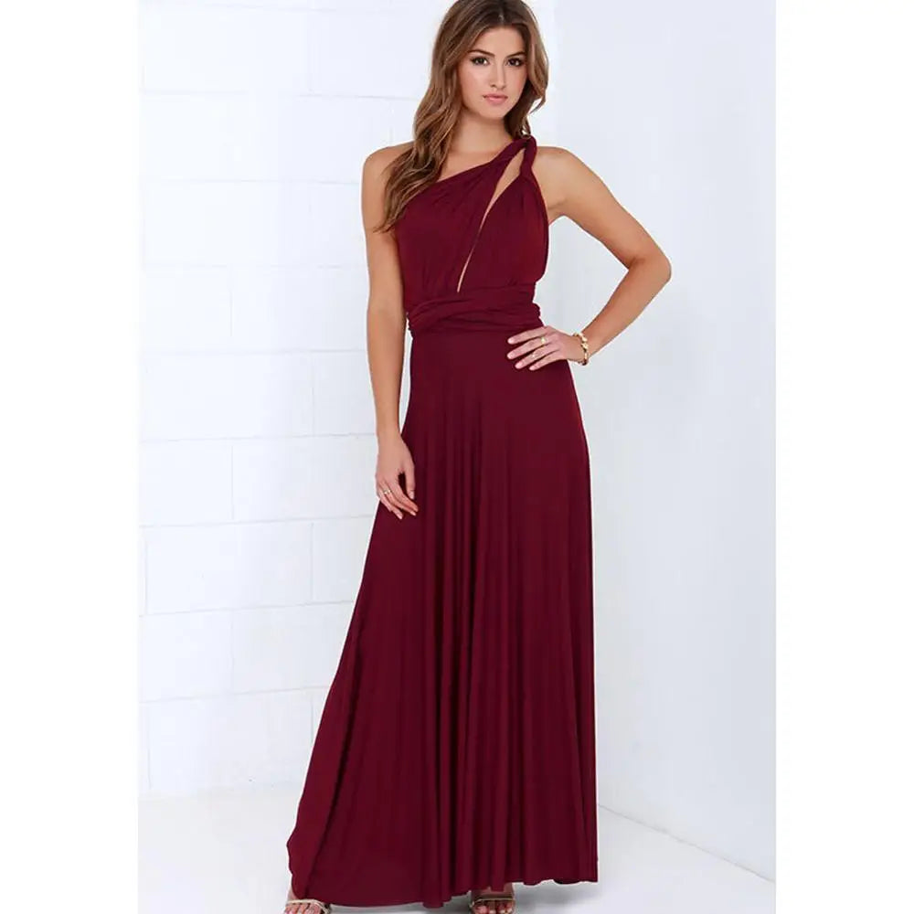 Robe Longue Femme Bandage Multiway Convertible Boho | MDN Store
