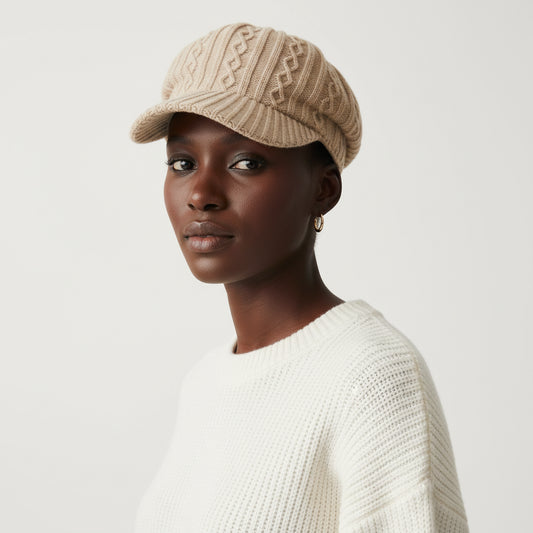 Casquette Baseball Tricotée Visière | MDN