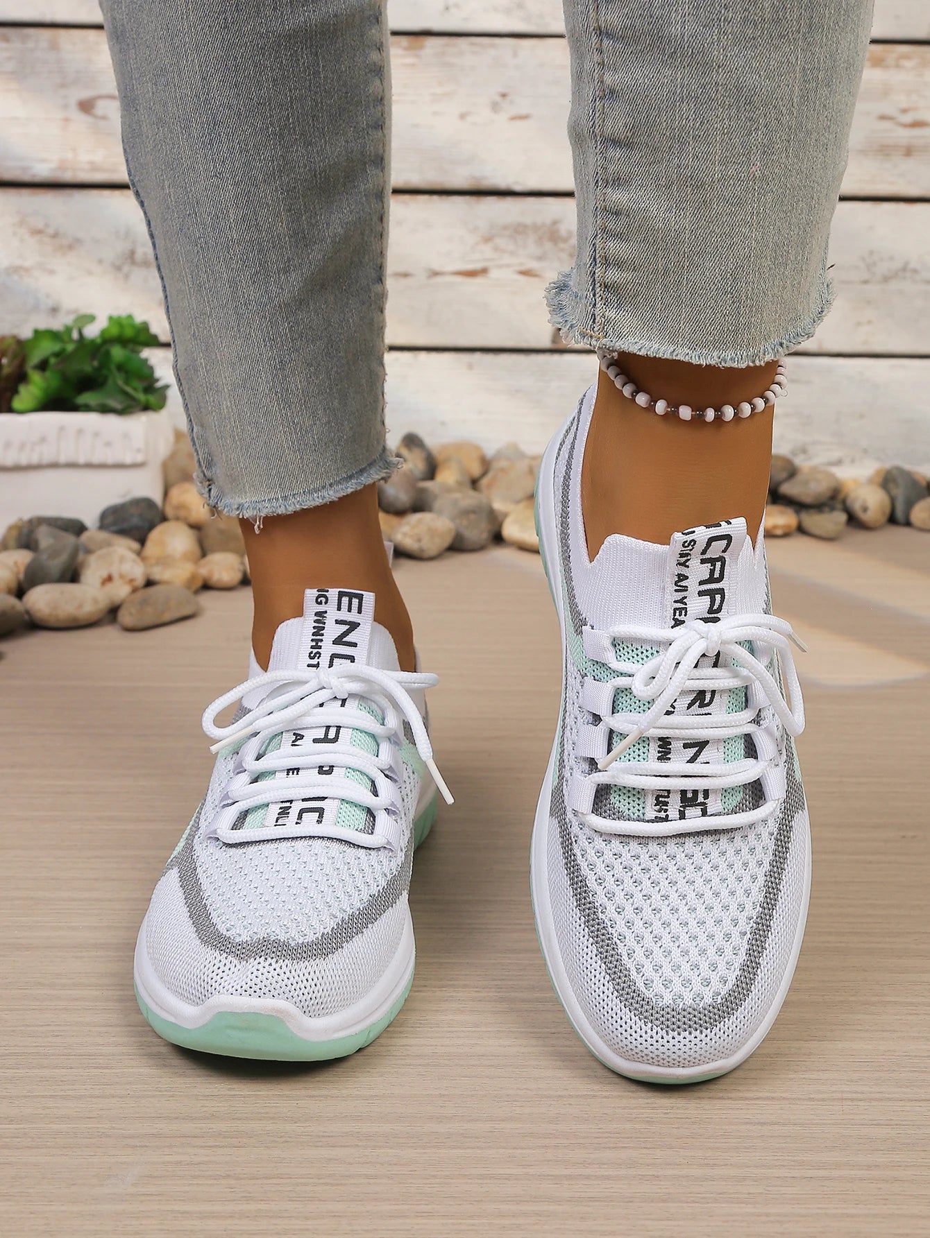 Baskets Bicolores Décontractées Femme Été | MDN Store 25