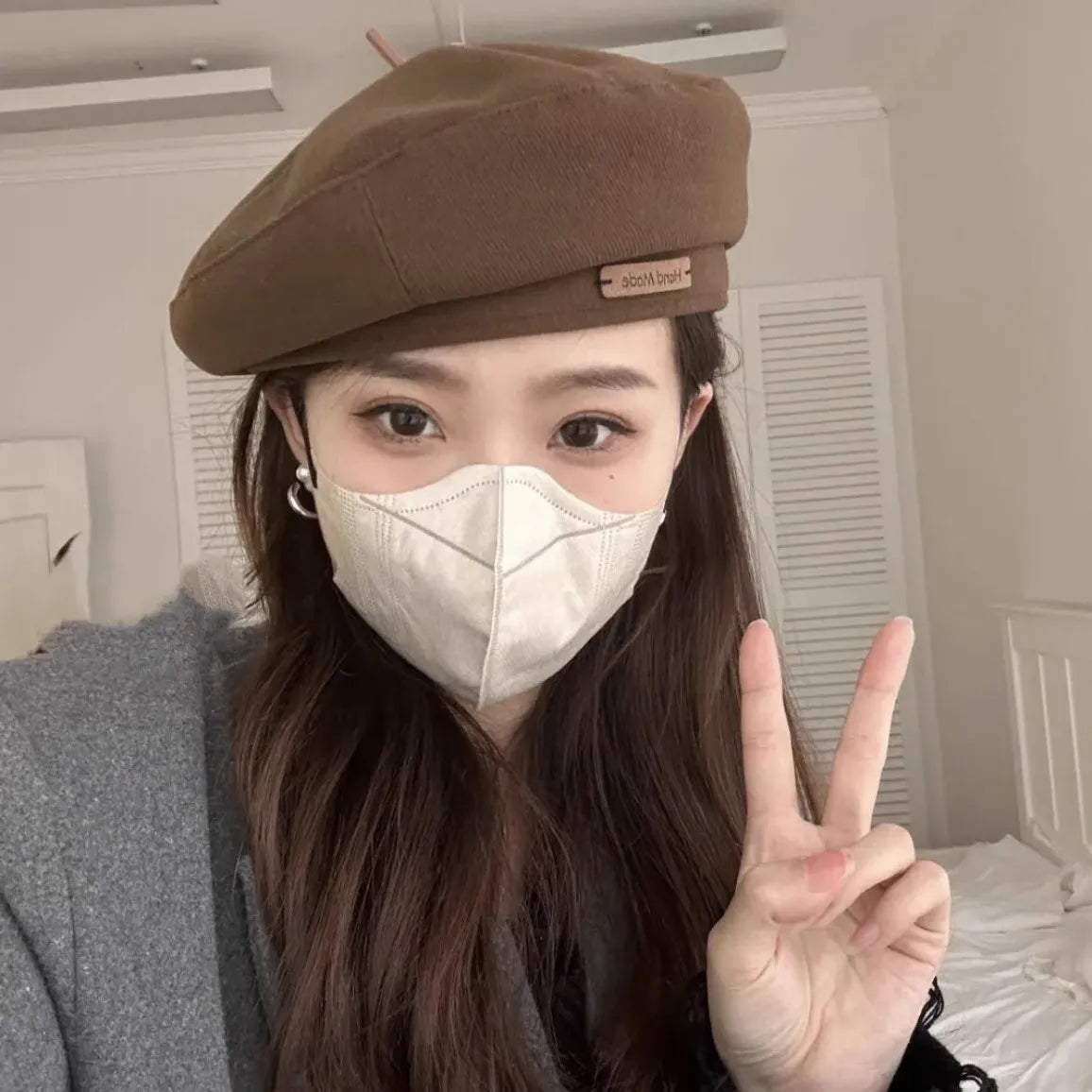 Béret Femme Vintage Laine Feutrée | MDN