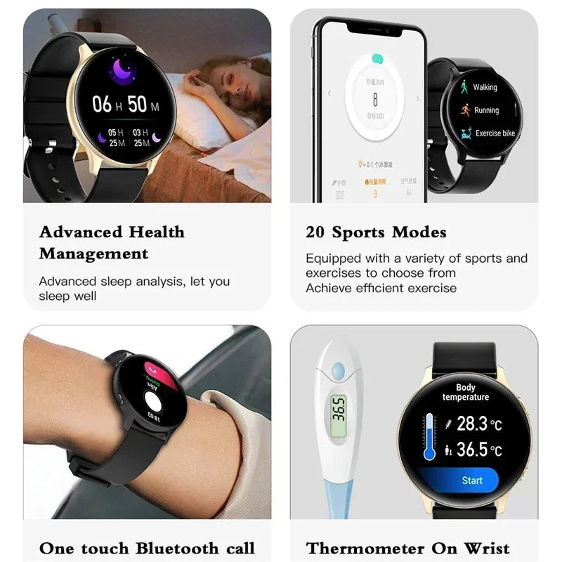 Montre Connectée Acier 1.32" Appels Bluetooth | MDN Store