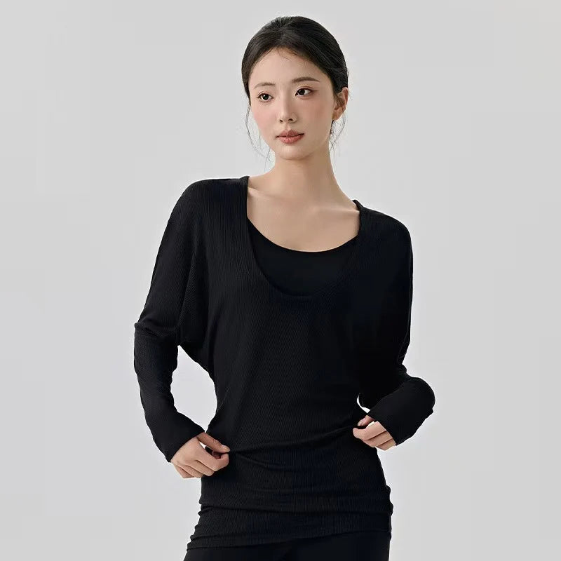Top Fitness Femme Col U Sexy Pilates Yoga Sport | MDN Store