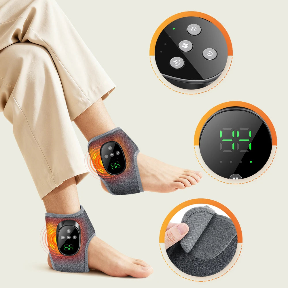 Masseur Electrique Sans Fil Pieds Chevilles Airbag Chaleur | MDN Store 25