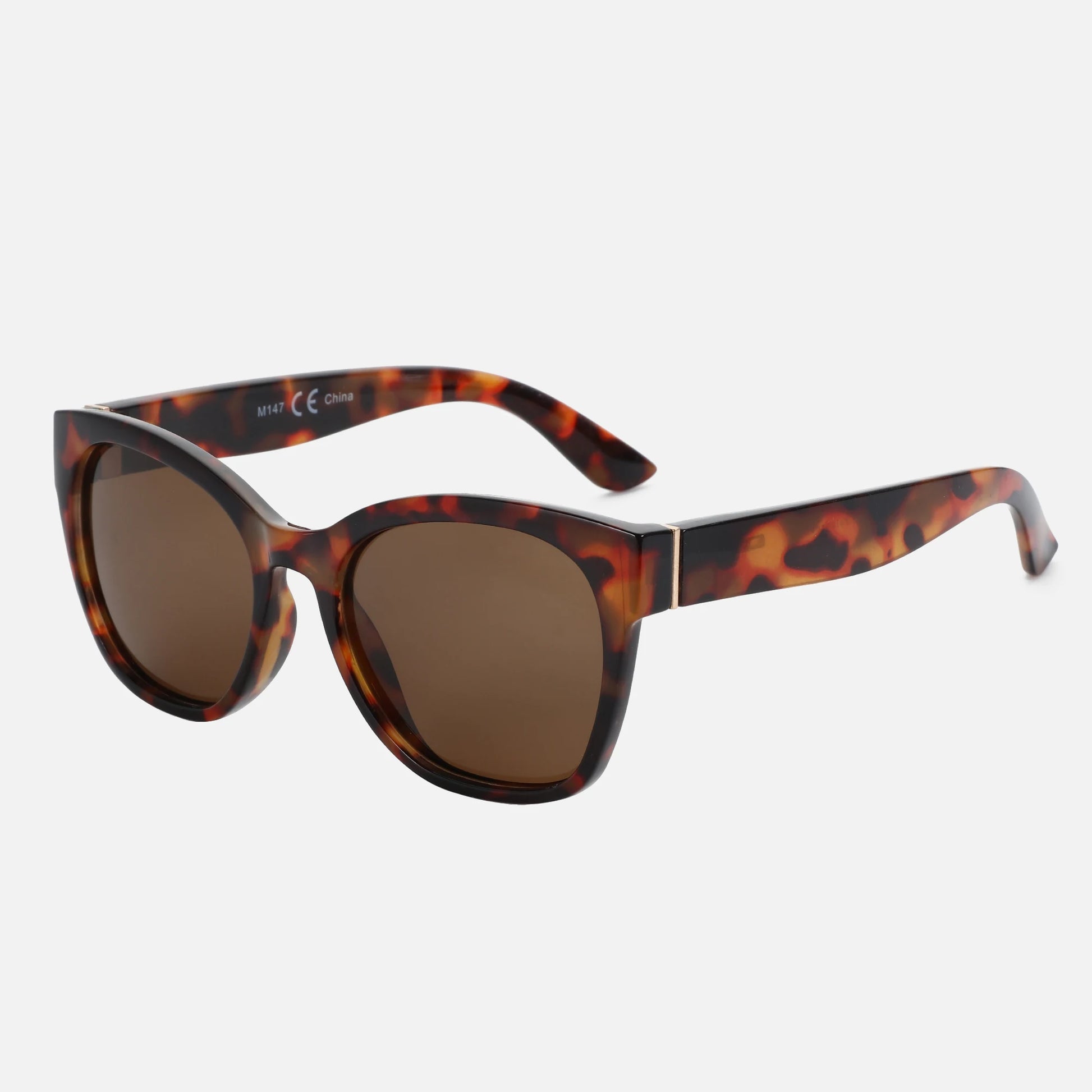 Lunettes de Soleil Femme Papillon Polarisees Monture Epaisse | MDN Store