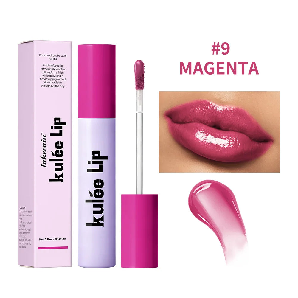 Huile Lèvres Teinture Kulfée 2-en-1 Gloss Hydratation Profonde | MDN Store