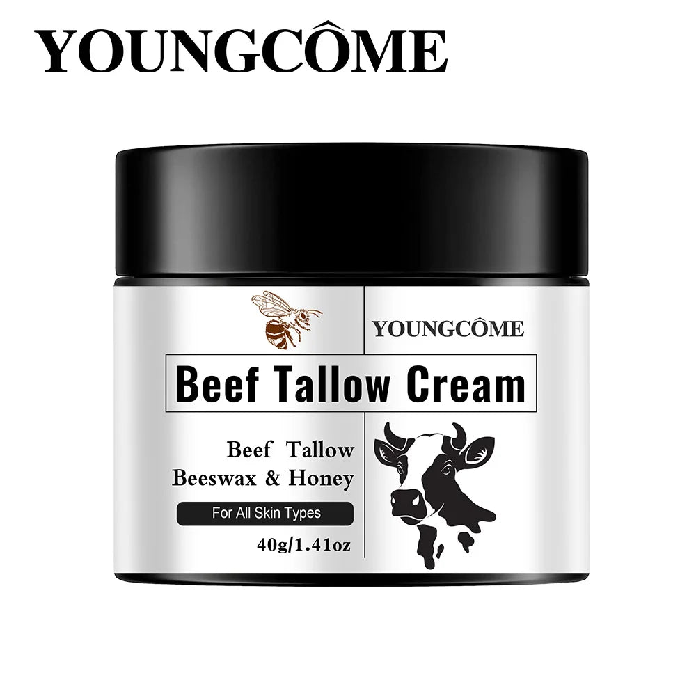 Crème Visage Suif de Bœuf Miel Hydratation Éclaircissant Anti-Rougeurs | MDN Store