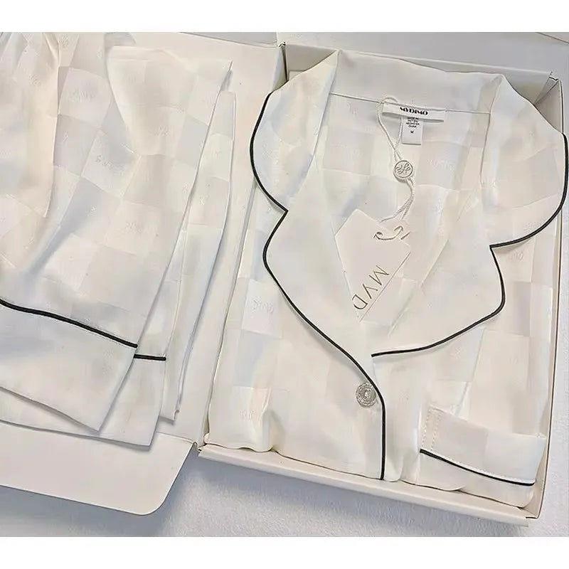 Pyjama Soie Glacée Satin Luxe | MDN Store
