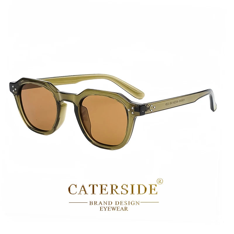 CATERSIDE Lunettes de Soleil Polarisées Rétro Femme Monture TR90 Ultra-Légère UV400 | MDN Store 25