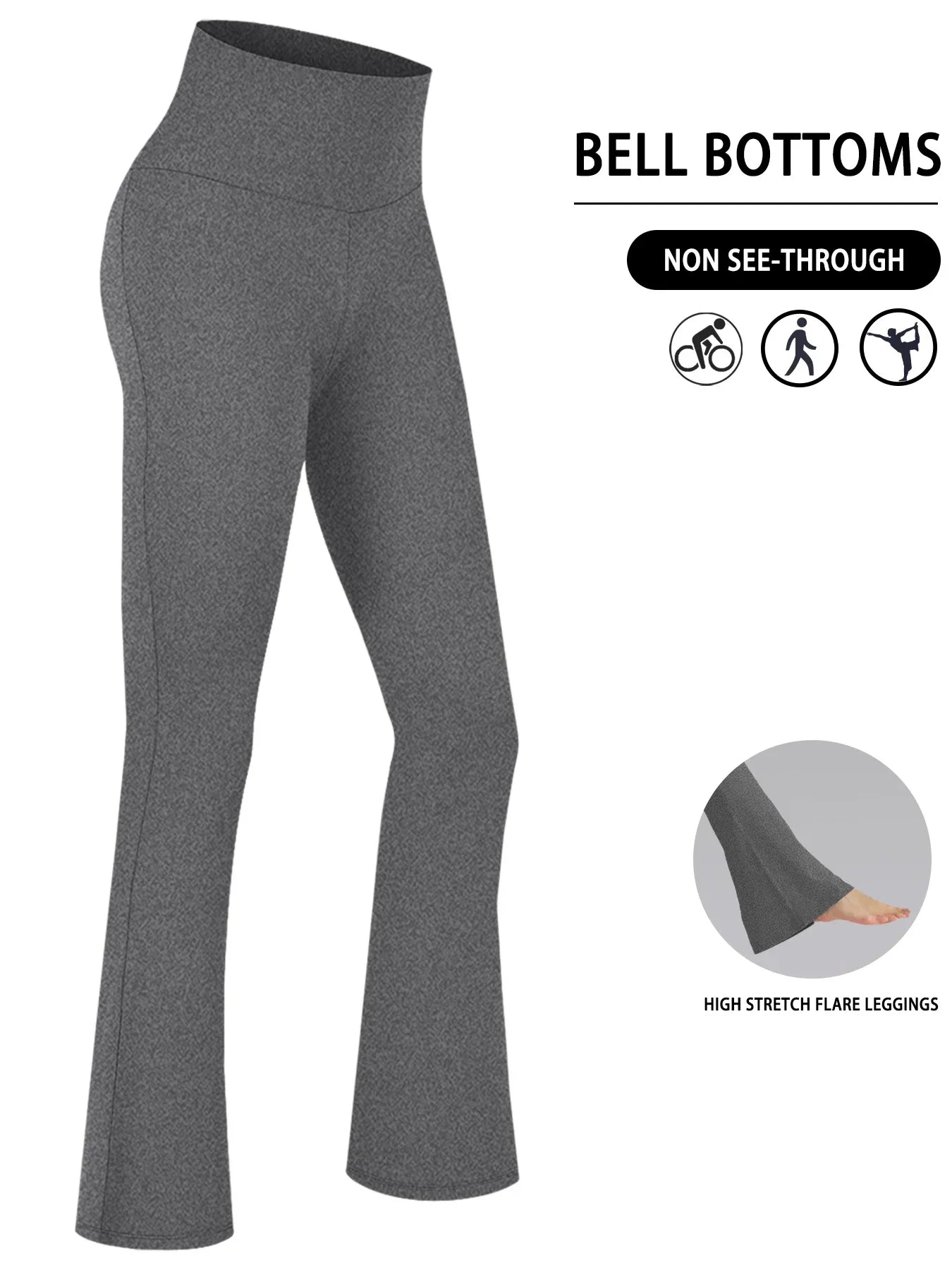 Pantalon Évasé Pattes d'Éléphant Yoga | MDN Store