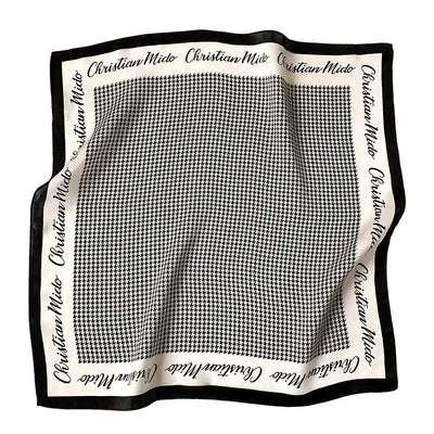 Foulard Carré Soie Naturelle 100% 53cm Femme | MDN Store