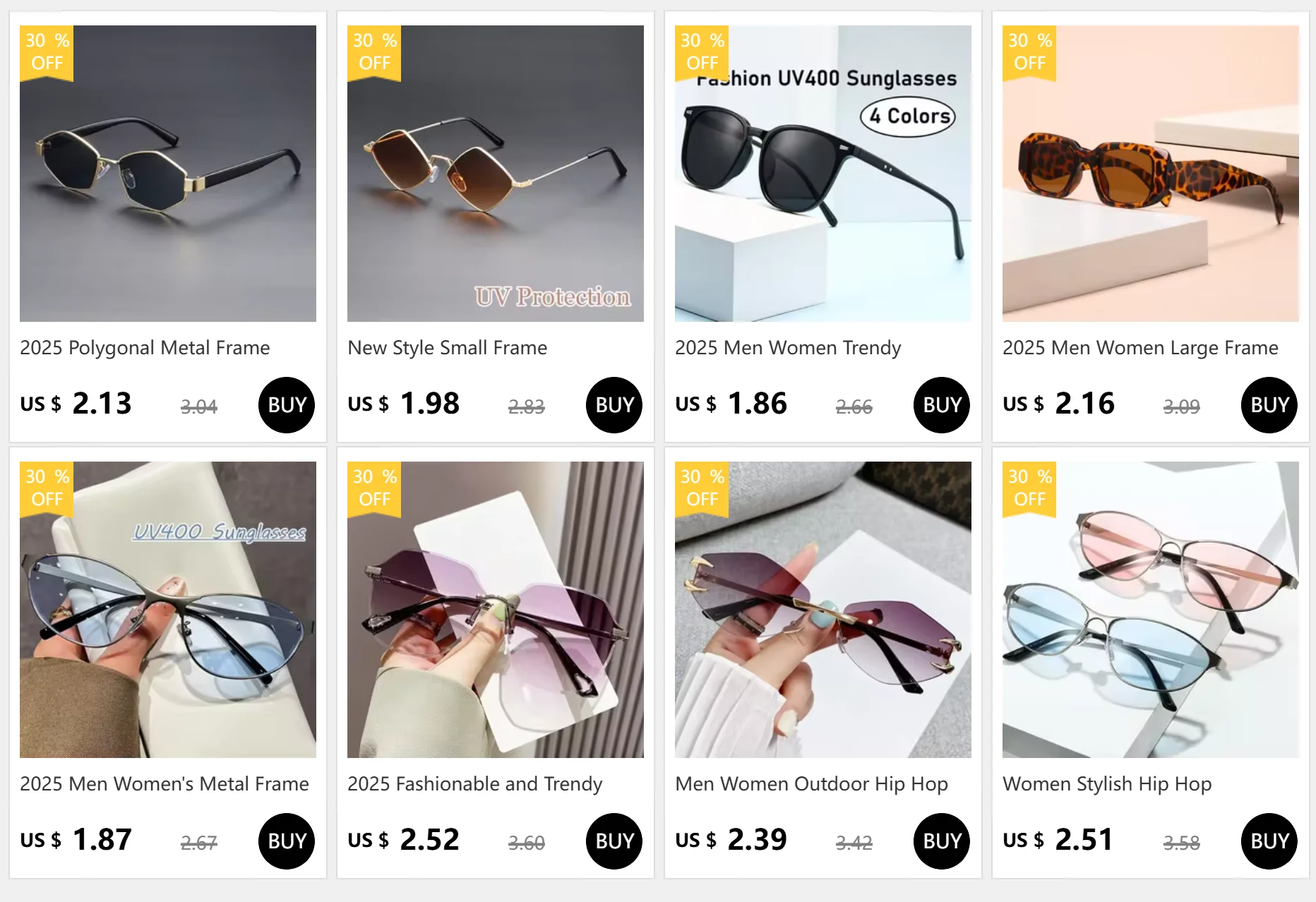 Sur-Lunettes Soleil Anti-UV Vintage | MDN Store