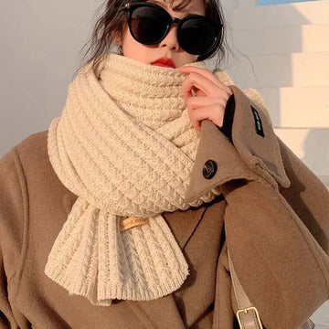Écharpe Tricotée Thermique Hiver | MDN Store