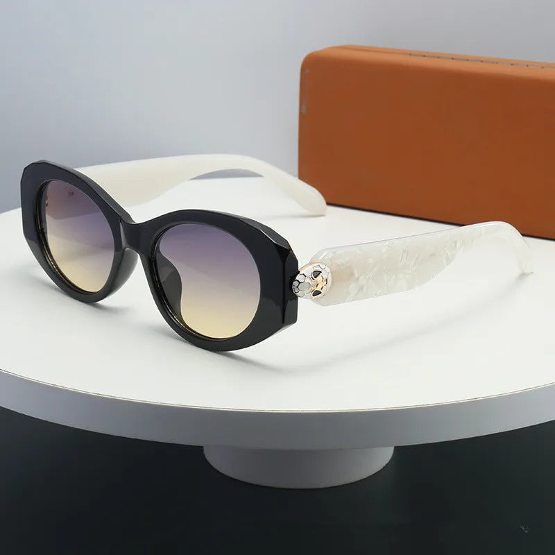 Lunettes Soleil Cat Eye Serpent Métal | MDN Store