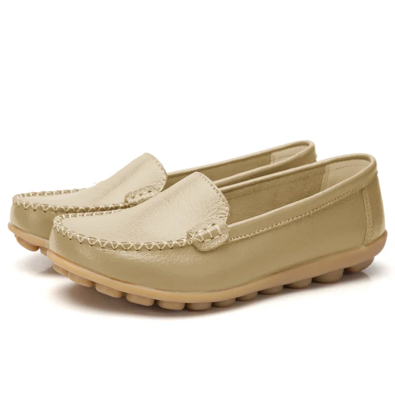 Chaussures Cuir Confort Slip-On Respirantes | MDN Store