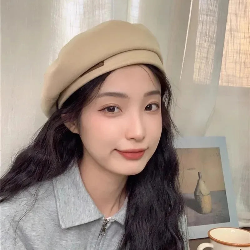 Béret Femme Vintage Laine Feutrée | MDN