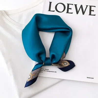 Foulard Carré Soie Naturelle 100% 53cm Femme | MDN Store