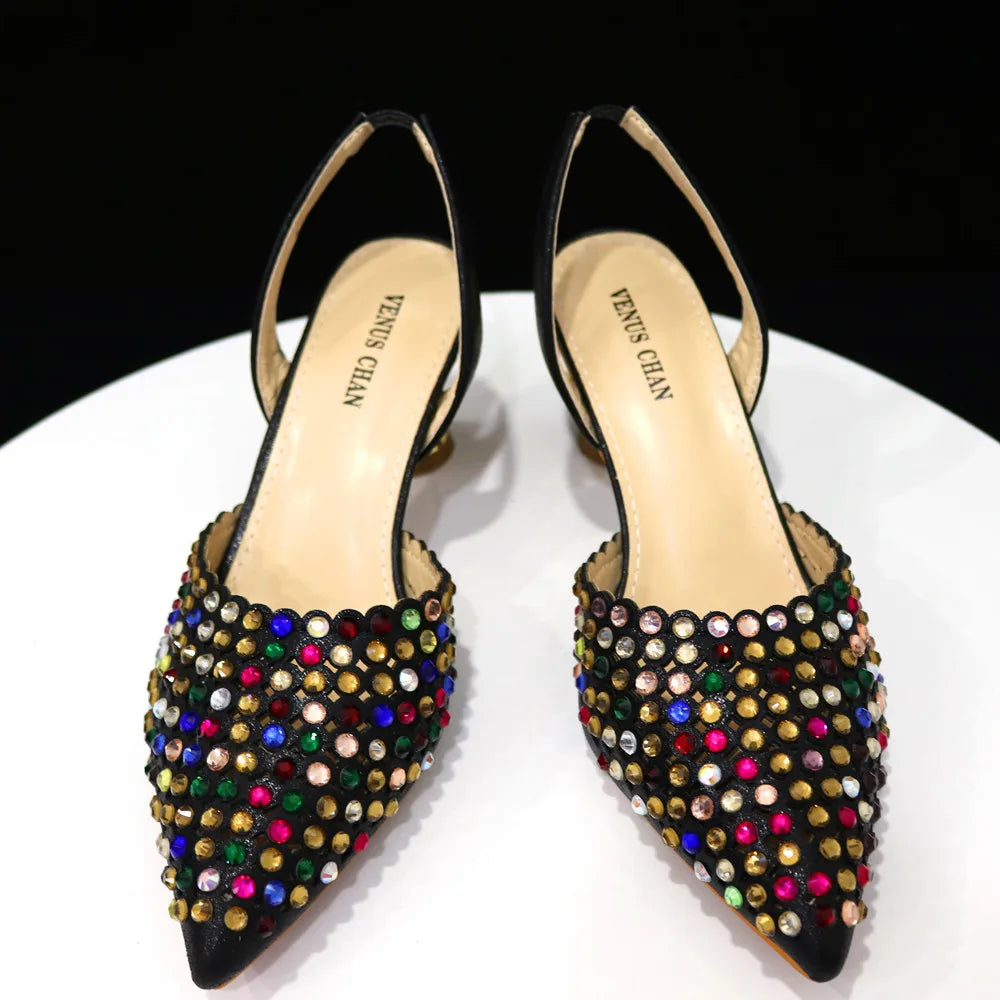 Escarpins Bout Pointu Talon Aiguille Femme Soirée | MDN Store 25