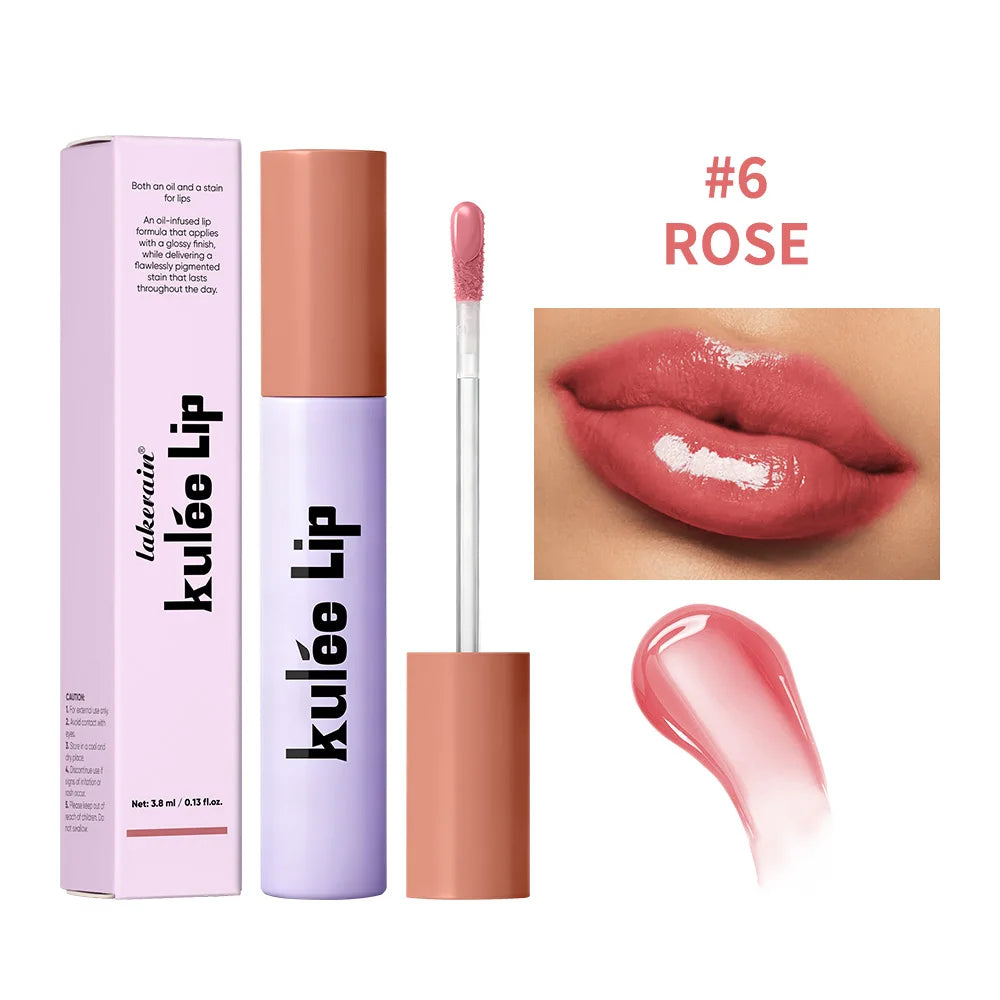 Huile Lèvres Teinture Kulfée 2-en-1 Gloss Hydratation Profonde | MDN Store