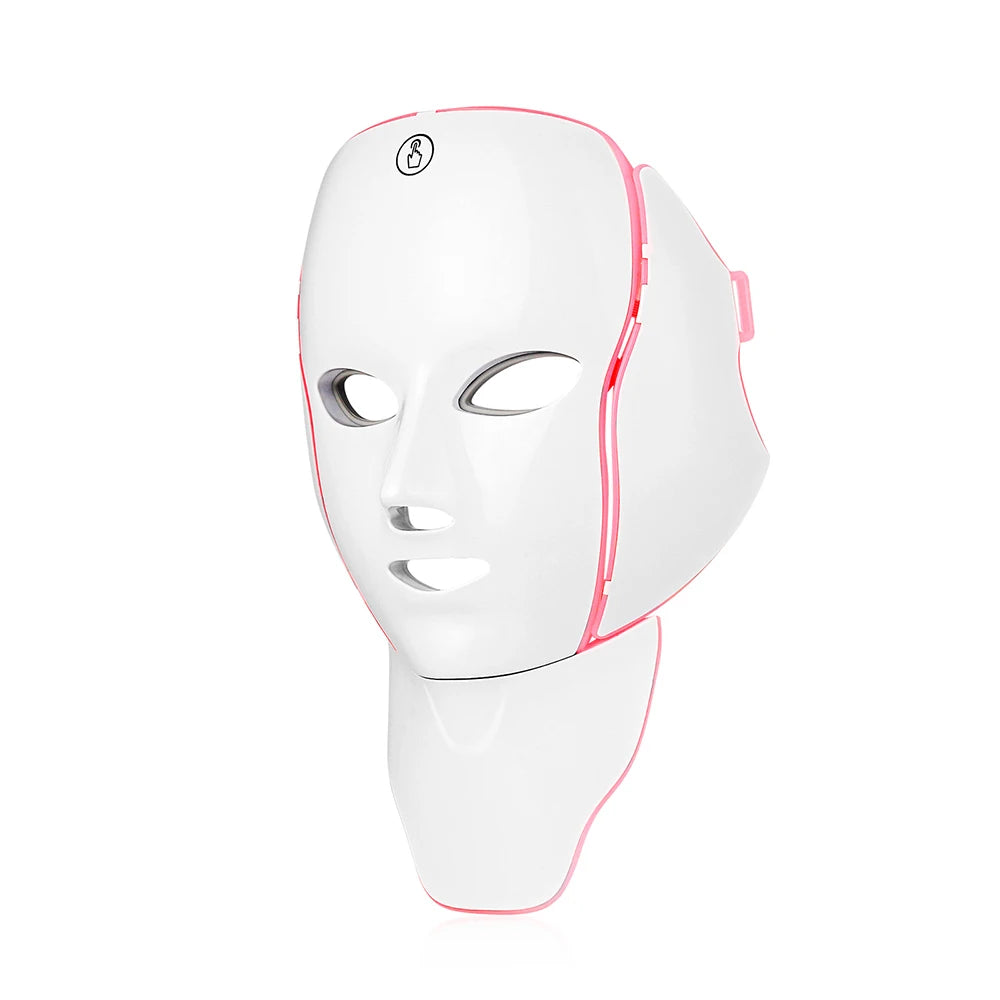Masque LED Visage Cou 7 Couleurs Anti-Âge Raffermissant | MDN Store