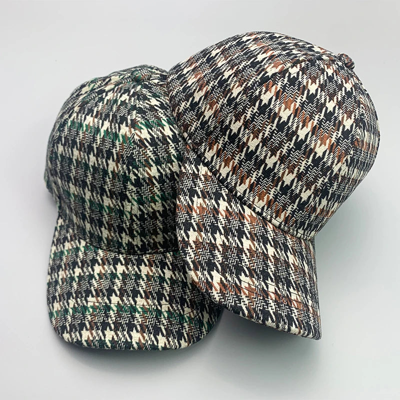 Casquette Baseball Pied-de-Poule | MDN Store