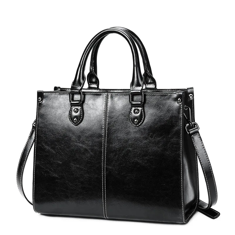 Sac Cuir Véritable Crossbody Bureau | MDN Store